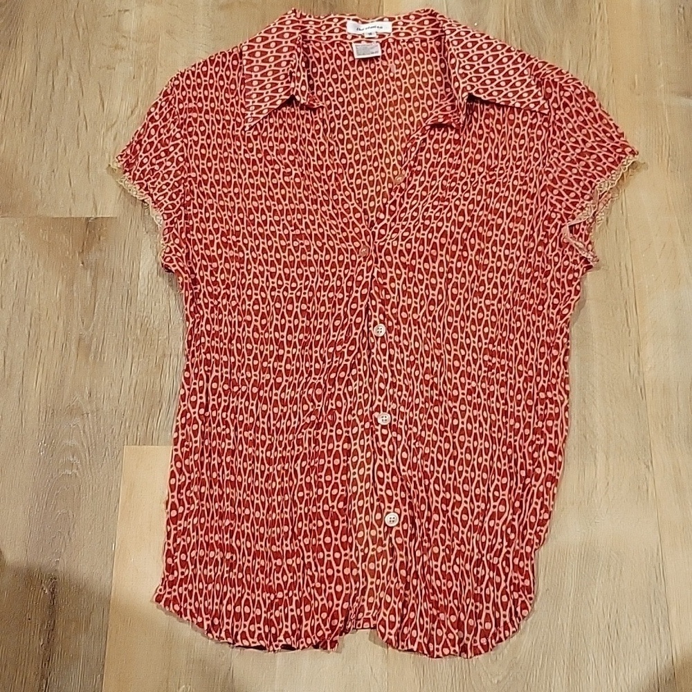 Vintage Semi-sheer Blouse 12